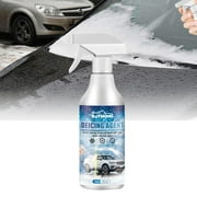 ADruer Defrosting DeIcer Spray, Car Windshield De-icer Snow Melting Spray Deicing Agent, Fast Ice Melting Spray for Lock Windshield (1pc)